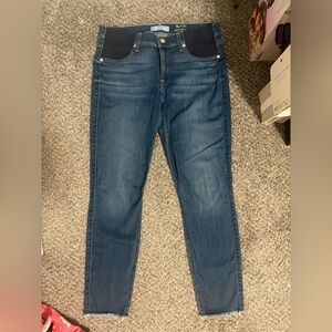 7 for all mankind Skinny Ankle Maternity Jeans 29
